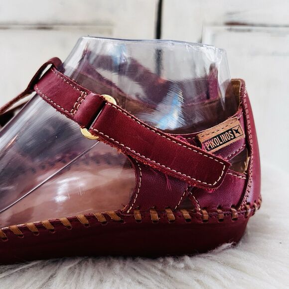 Pikolinos Puerto Vallarta Closed Toe Strappy Sandals Earthy Leather EU39 US8 - Picture 3 of 8